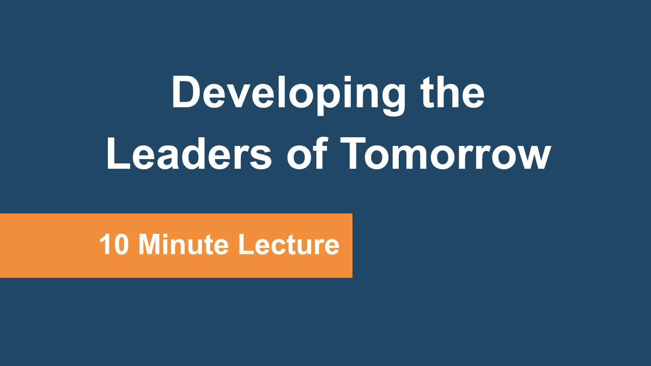 Developing the Leaders of Tomorrow – Andres Ramirez 10min thumbnails LMS feature images